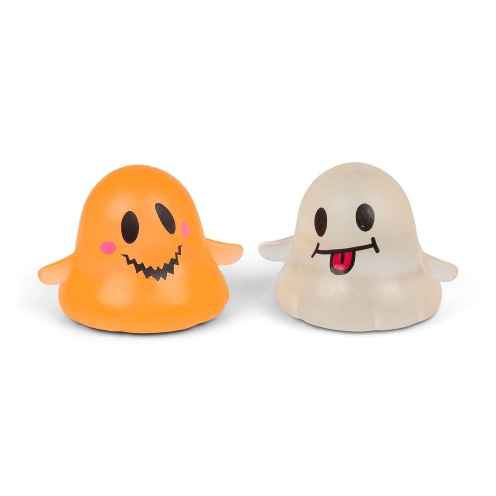 🔥Scrunchems Squishy Sugar Ghost Glow in the Dark Squeeze Balls 2 PACK BNWT🔥